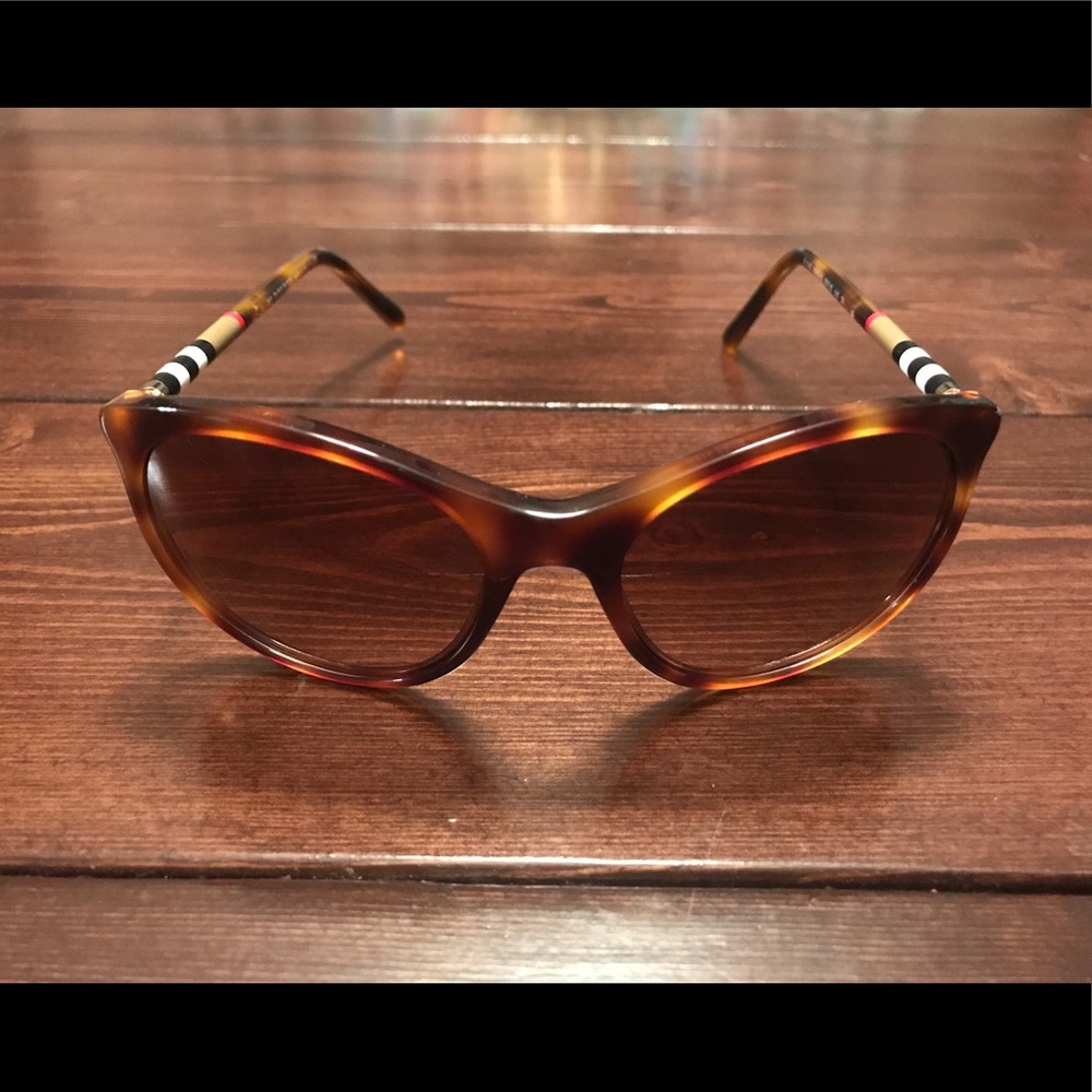 Burberry Tortoise Cat Eye Sunglasses